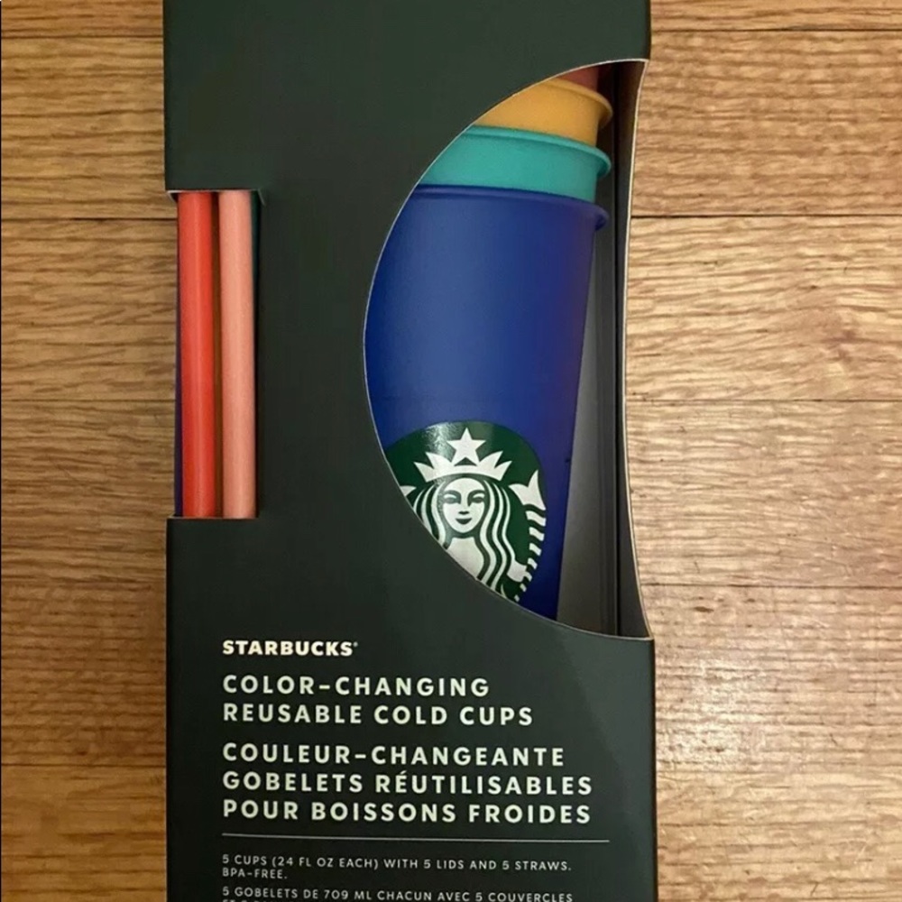 Starbucks color changing five pack new in box - Picture 6 of 6